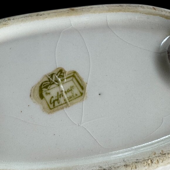 Vintage Ceramic Pig in Bubble Bath Tub Trinket Box *read* - Picture 5 of 7